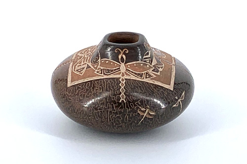 Pueblo Pottery By Dusty Naranjo Santa Clara Serenity Seed Pot